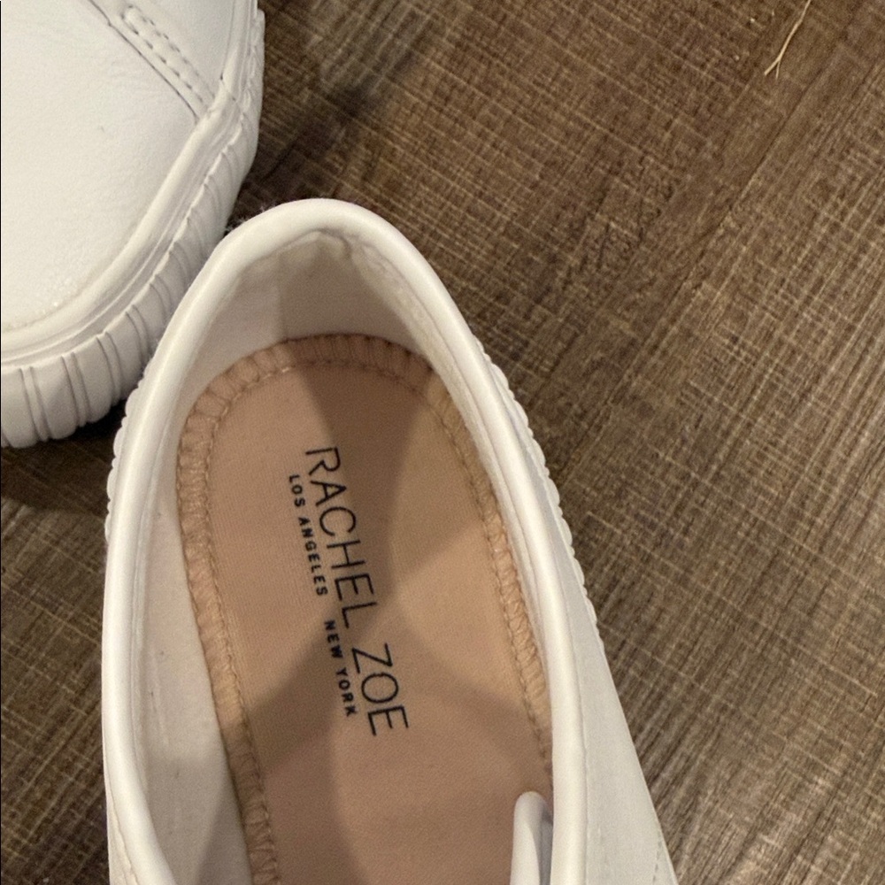 Rachel Zoe Classic White Sneakers - Picture 3 of 12